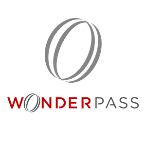 wonderpass logo with a ring symbolizing the letter o of wonder